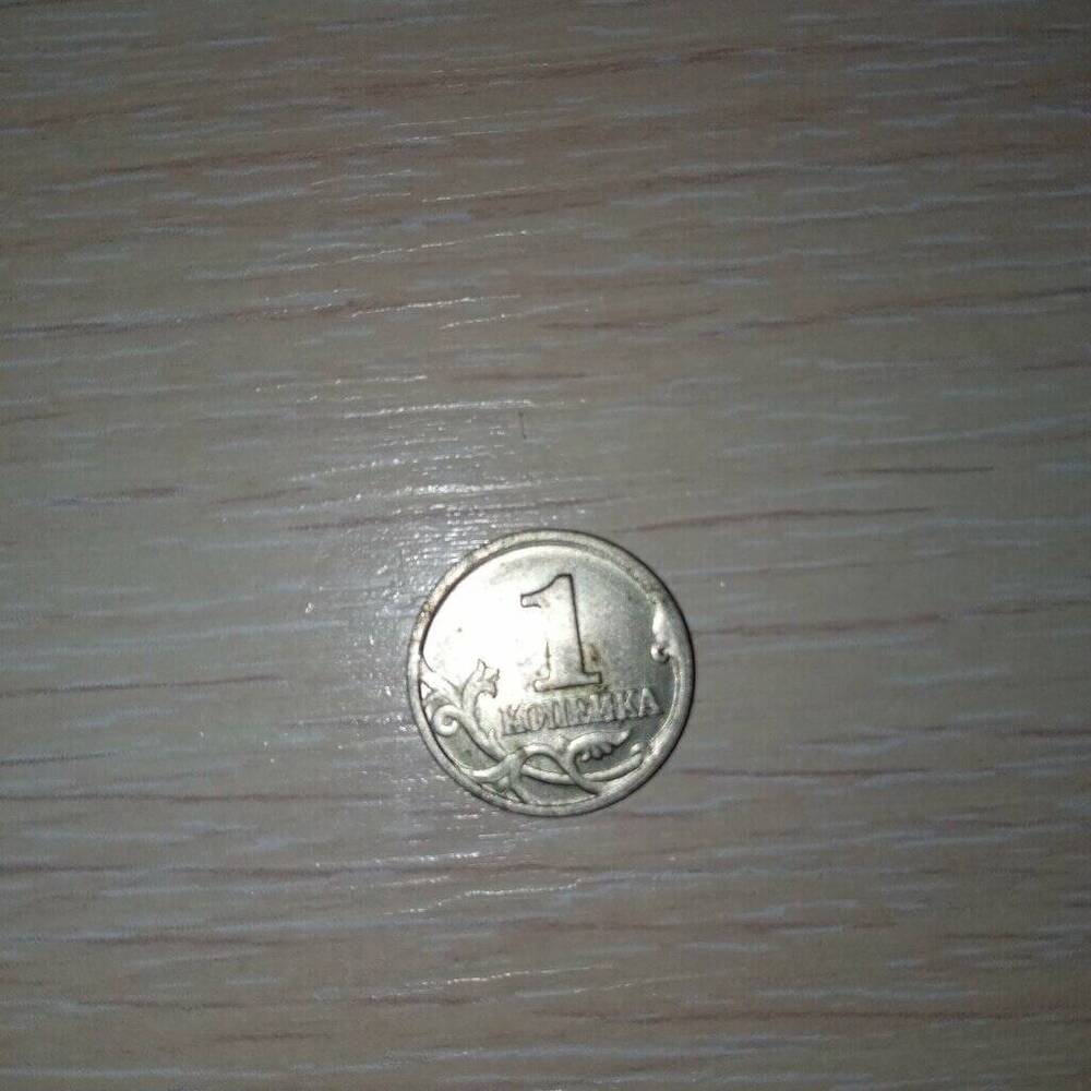 Монета 1копейка!