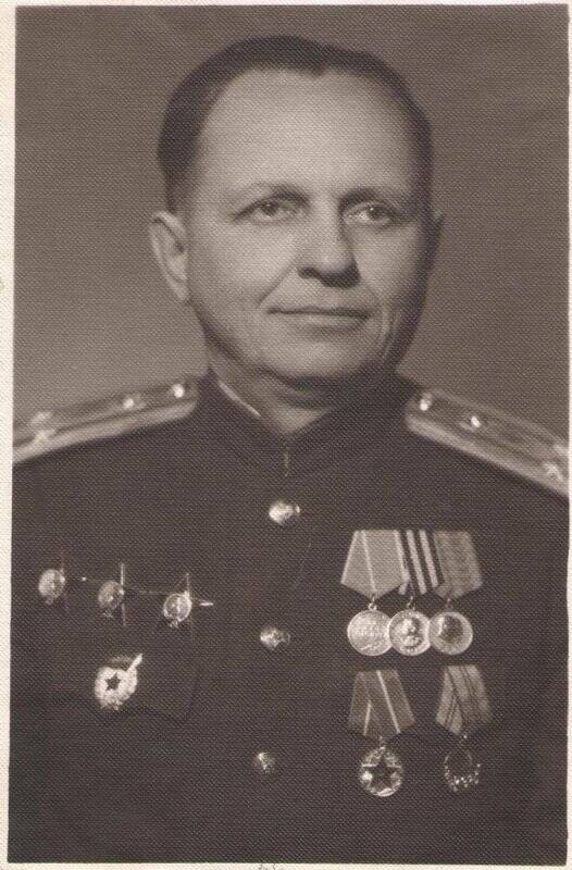  Фотография  подполковник Еременко Николай Михайлович интендантская служба 22-й стрелковой дивизии