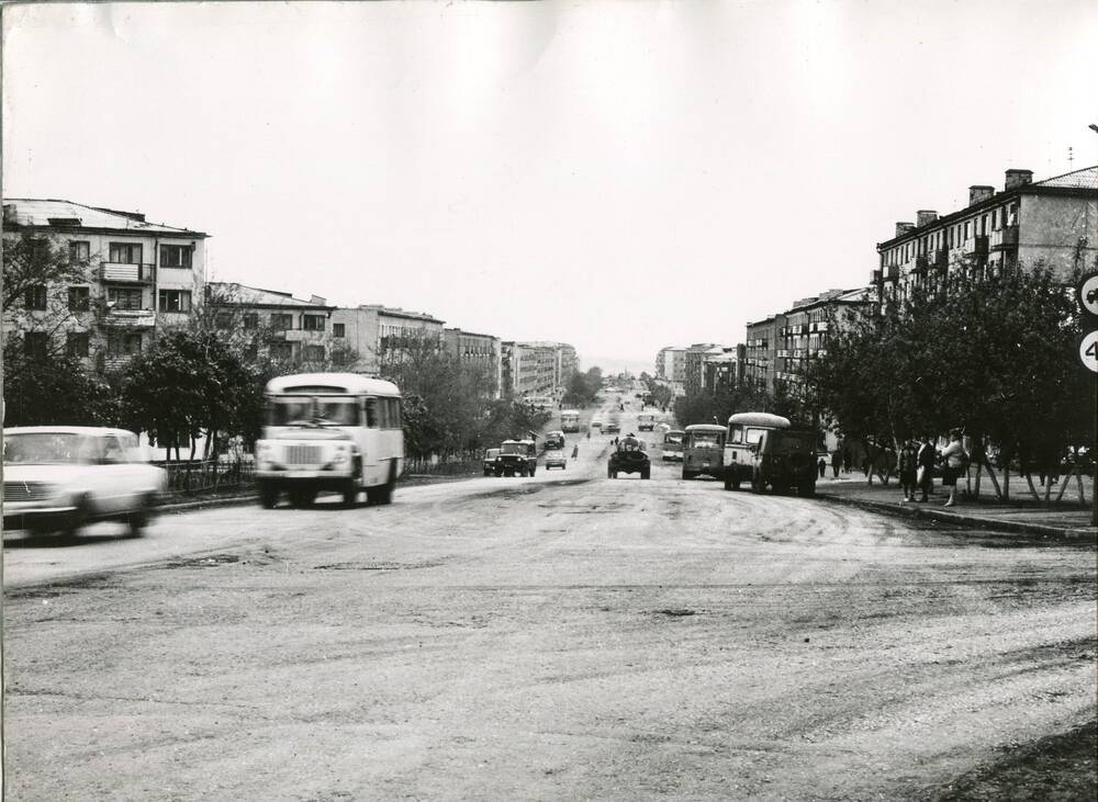 Фотография. Проспект Ленина в г. Березовском.