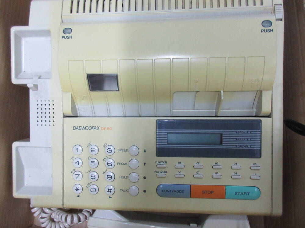 Телефакс DAEWOOFAX DE - 50 (факсимильный аппарат)