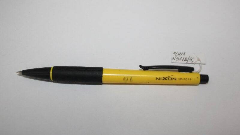 Ручка автоматическая шариковая с надписью: NIXON NB-1012