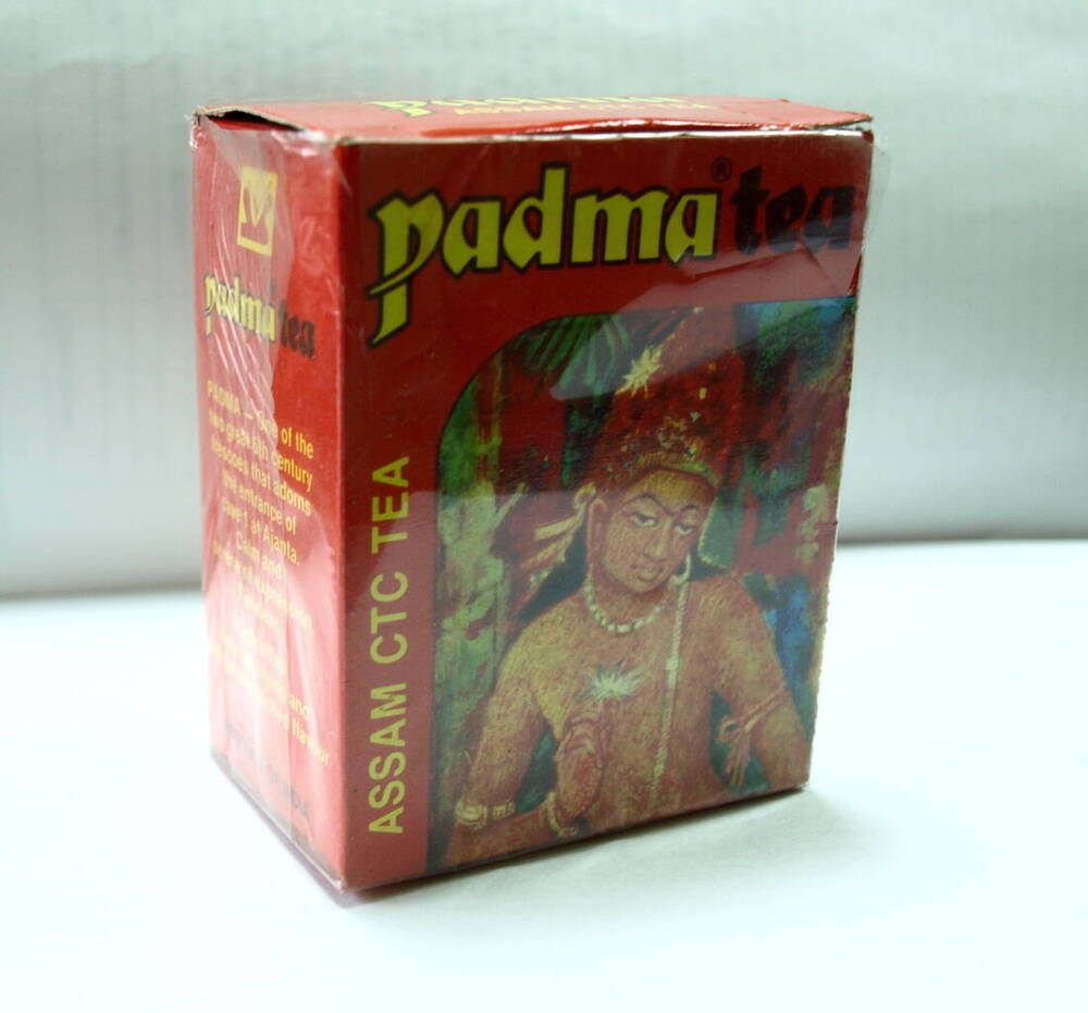 Коробка из-под чая Padma tea