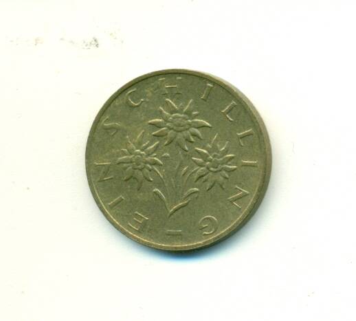 Монета.  Австрия.
 1 шиллинг 1994 г.