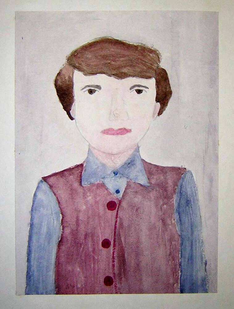 Картина учащейся Азовской детской художественной школы Харченко Любы 8-и лет Мама.