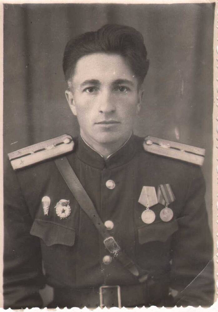Фотография. Меньшиков Ф.К., офицер Советской Армии