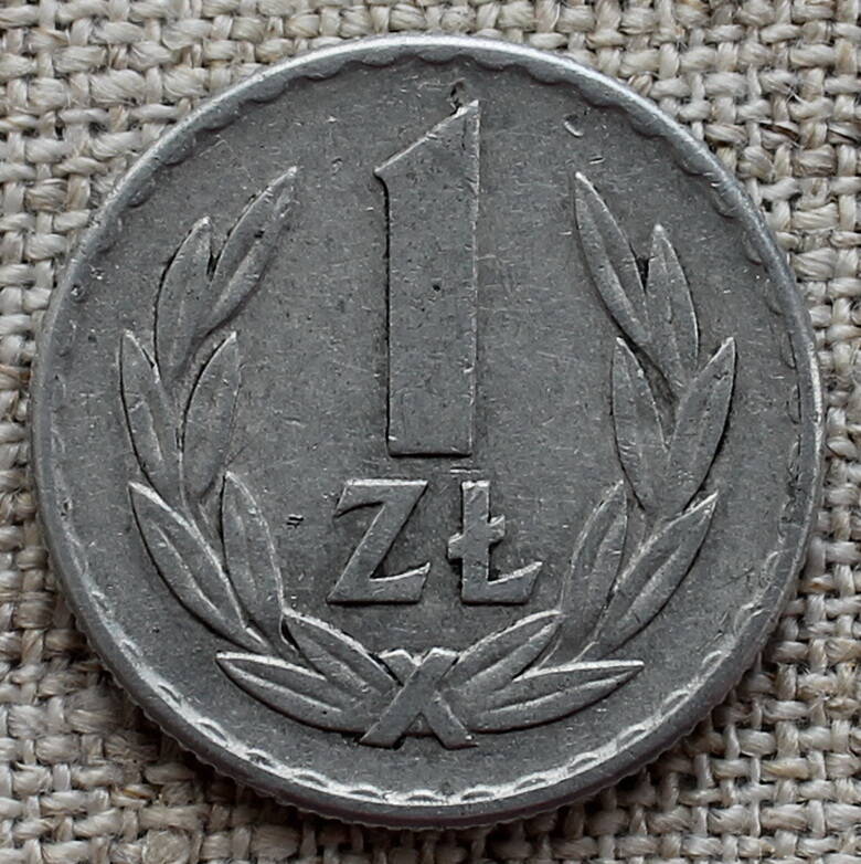 Монета 1 zt.