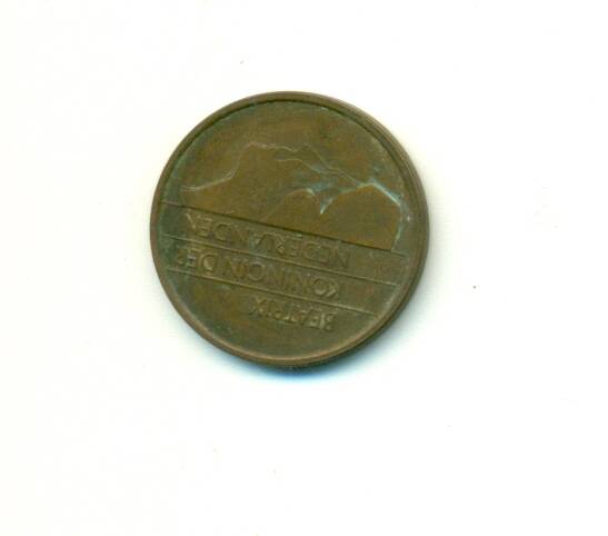 Монета. Нидерланды. 
5 центов 1993 г.