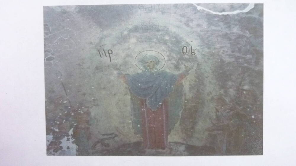 Фотография Фрагмент росписи Успенского собора г. Верхотурье