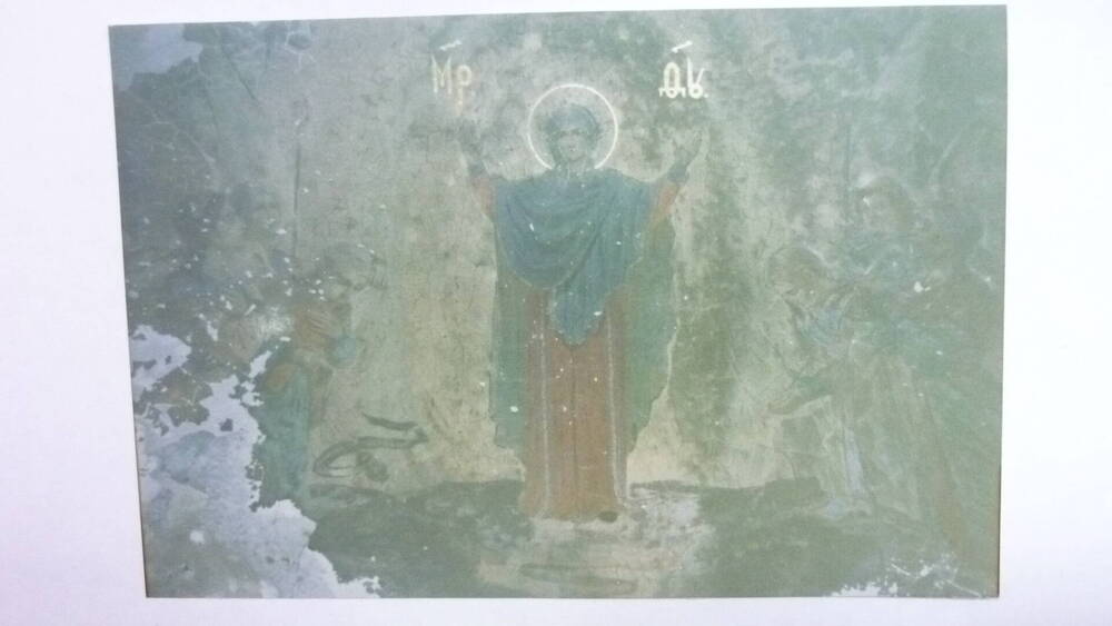 Фотография Фрагмент росписи Успенского собора г. Верхотурье