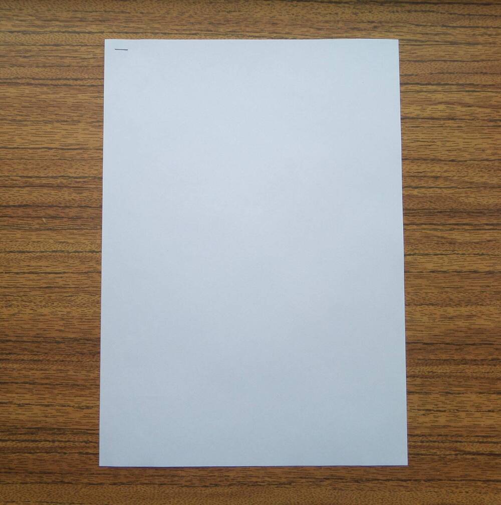Лист бумаги «Снегурочка»  для офисной техники. Образец продукции Сыктывкарского лесопромышленного комплекса 