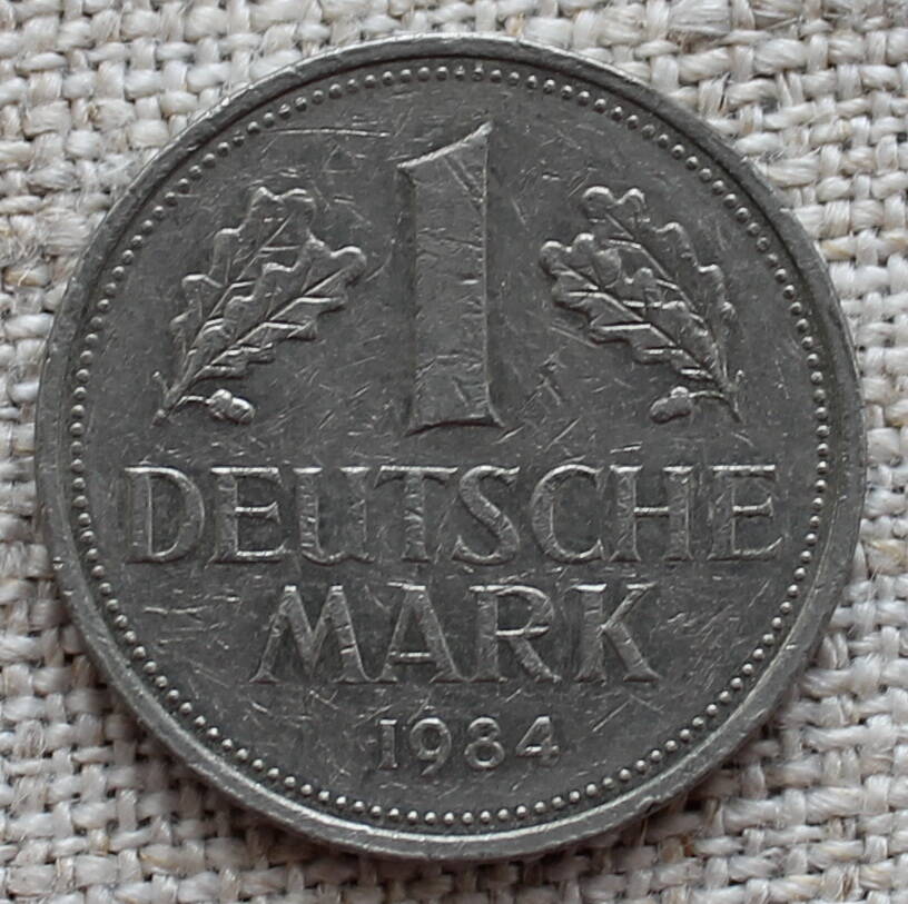 Монета 1 DEUTSCE MARK.