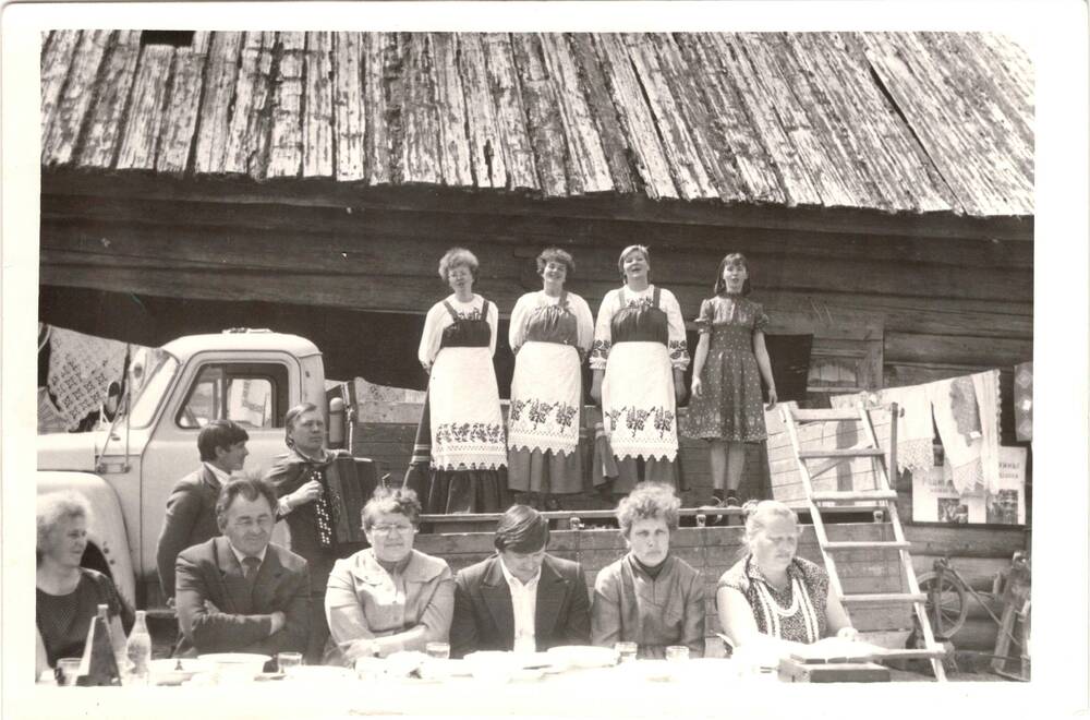 Фотография. Празднование родной деревни, д. Алешкино