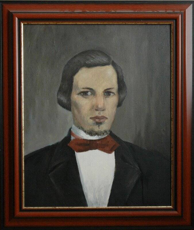 Портрет родственника Юшкова И.Н., основателя Тобольского музея. Картина
