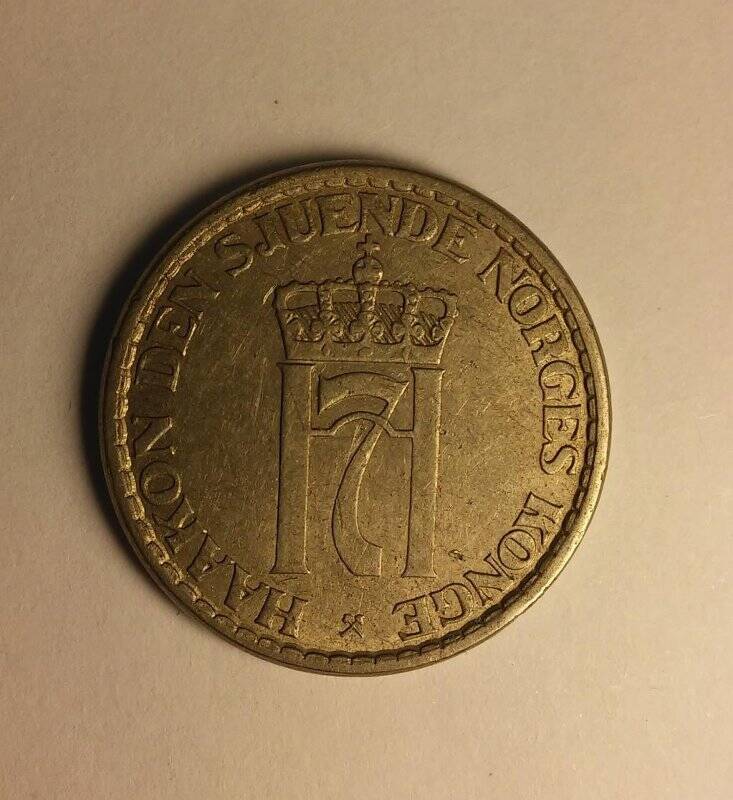 Монета. 1 крона.