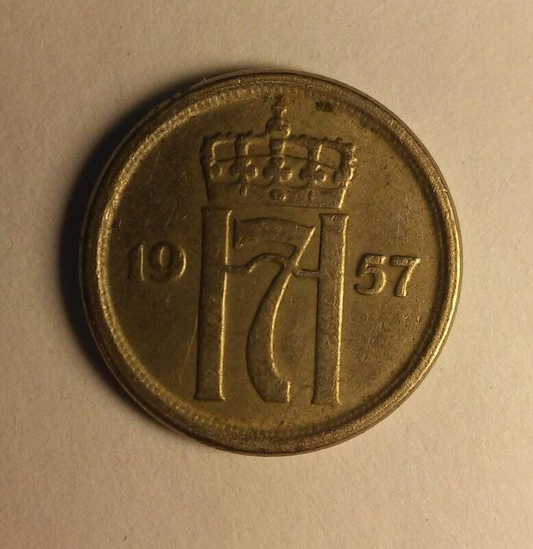 Монета. 25 эре.