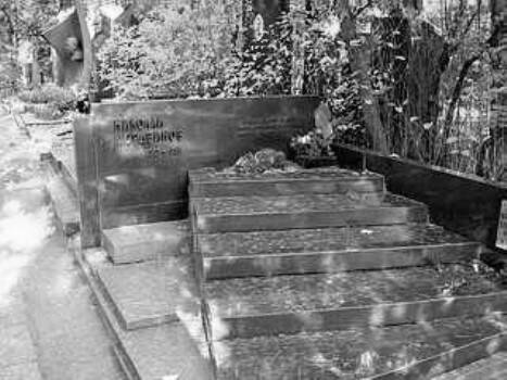 Фотография. Надгробный памятник Н.Мордвинова