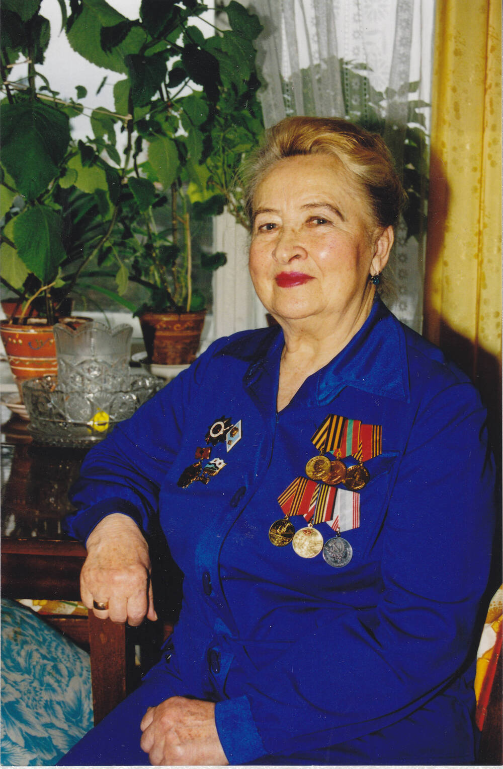 Фото Сучковой Анны Андреевны с наградами