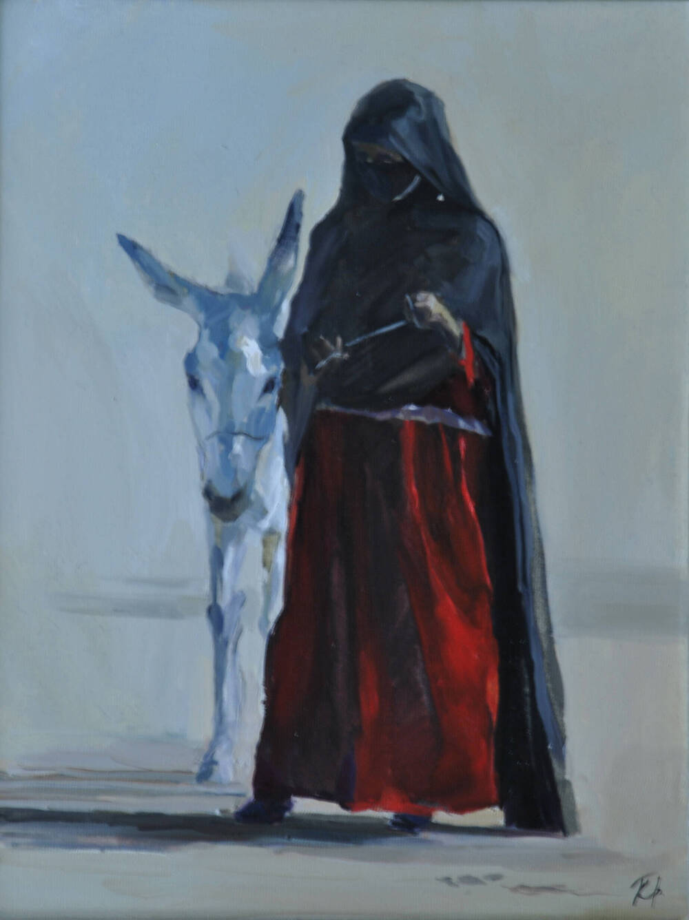 Картина Бедуинка с осликом