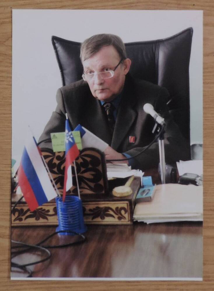 Фотография. Берзин Валерий Эдуардович, глава администрации города Свободного (до 2004 г.).