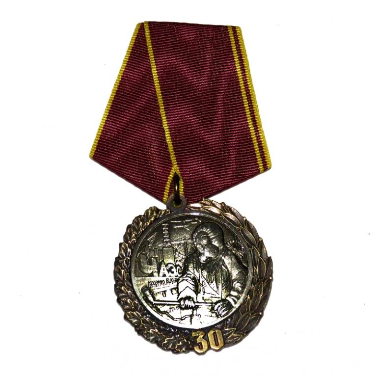 Медаль «В память о катастрофе на АЭС 1986-2016. Союз «Чернобыль» России»».