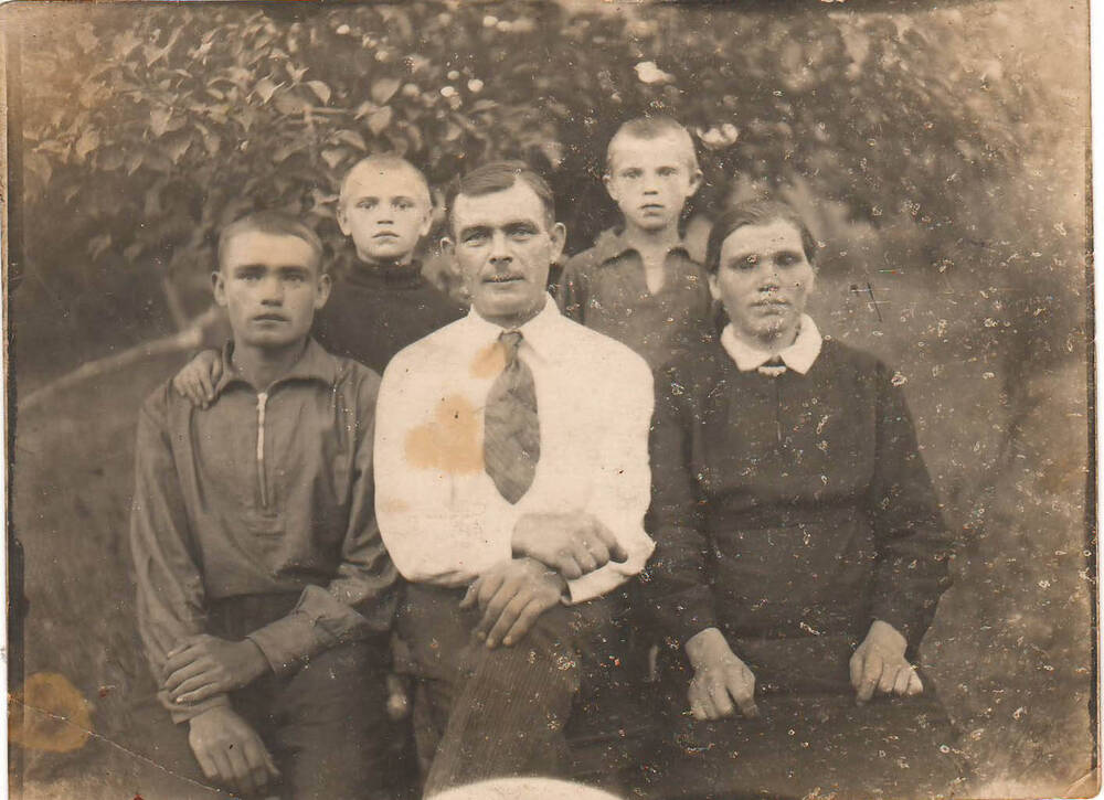 Фото семьи Машковых.
