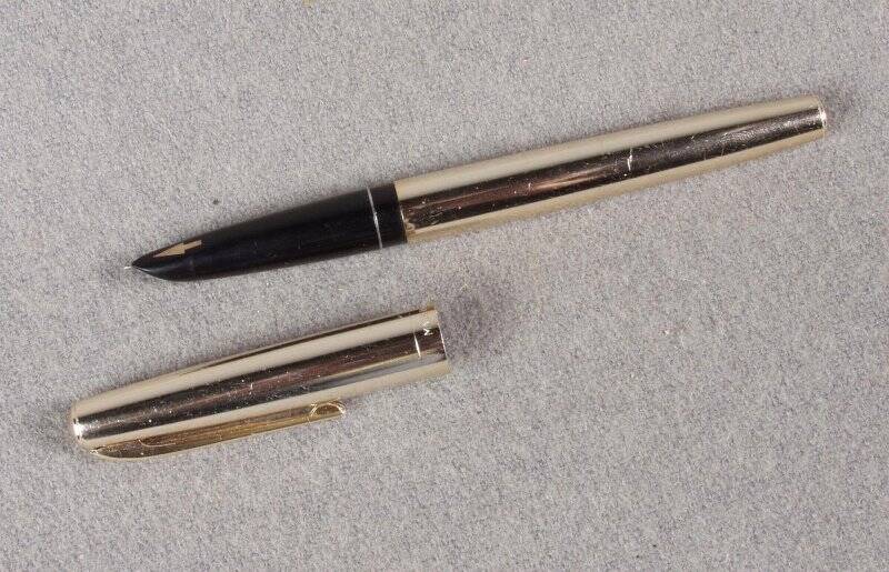 Ручка автоматическая чернильная, с пипеточным набором чернил.