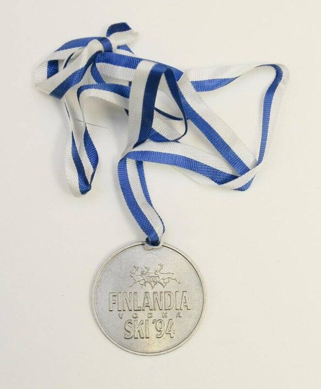 Медаль нагрудная FINLANDIA vodka.Ski-94