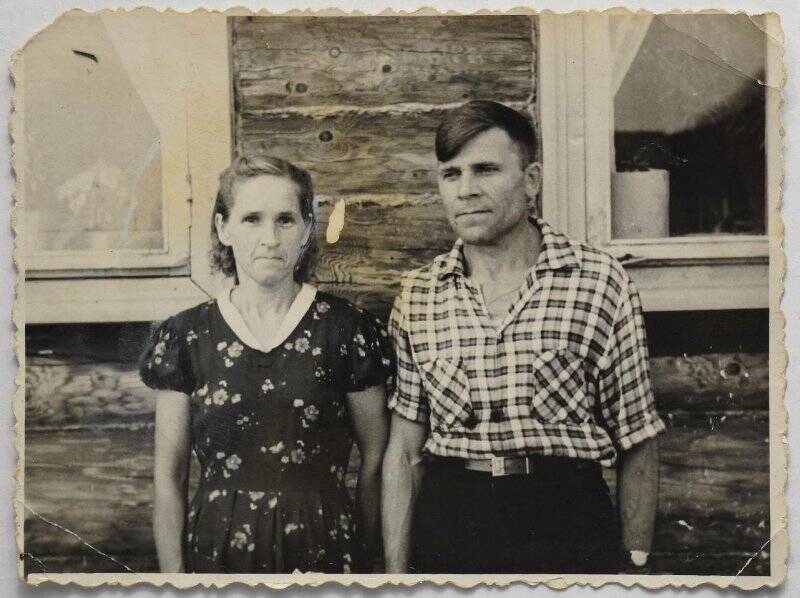Фотография. Зворыгина Иван Филиппович с женой.