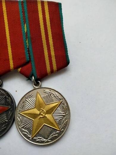 Медаль «За 15 лет безупречной службы в МВД СССР»
 Новикова Т.Н.