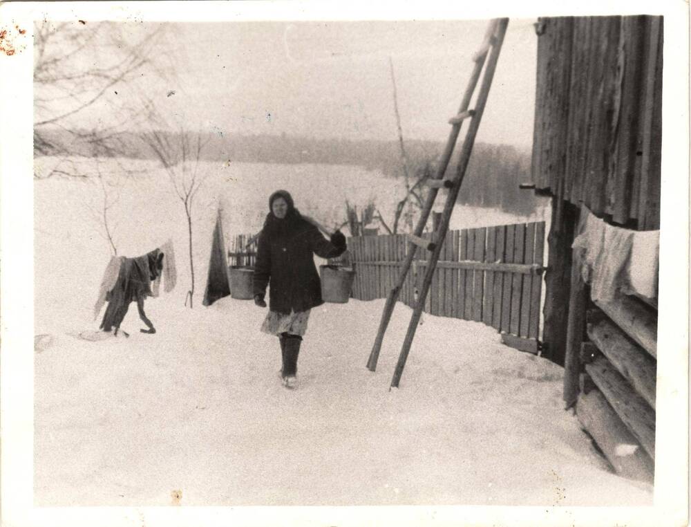 Фотография. Порубова Феклинья Ивановна, труженица тыла