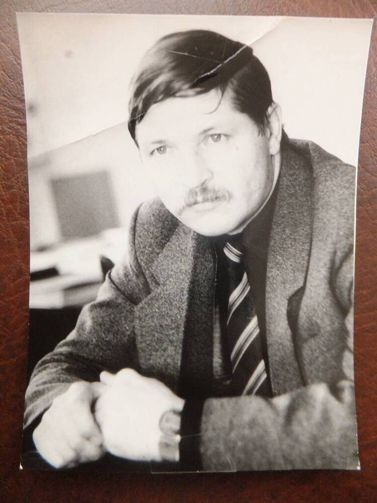 Фото. Деревягин Пётр Михайлович, районный Отдел внутренних дел, 1990-е годы.
