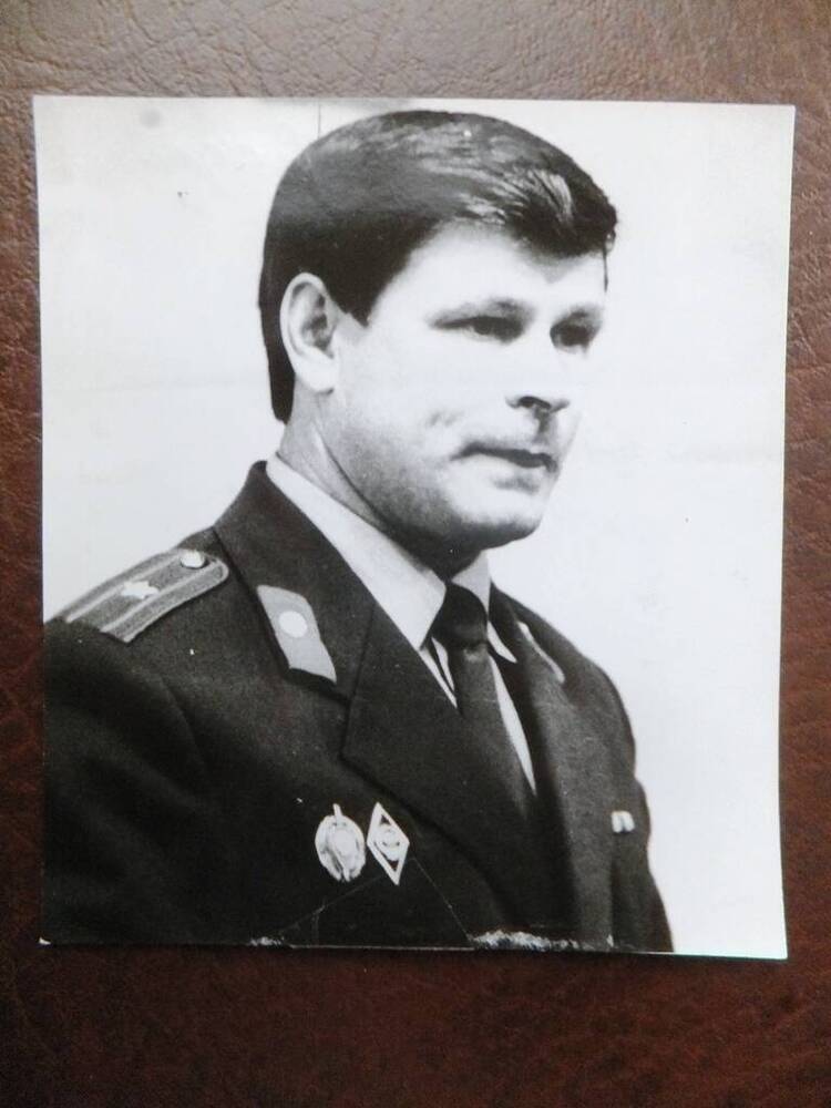 Фото. Мамонтов Николай Иванович, начальник милиции, 1990-е годы.