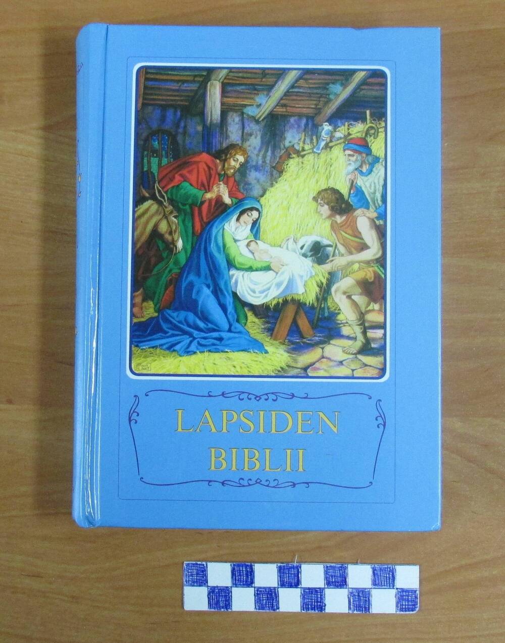 Книга. Детская библия. Lapsiden biblii.