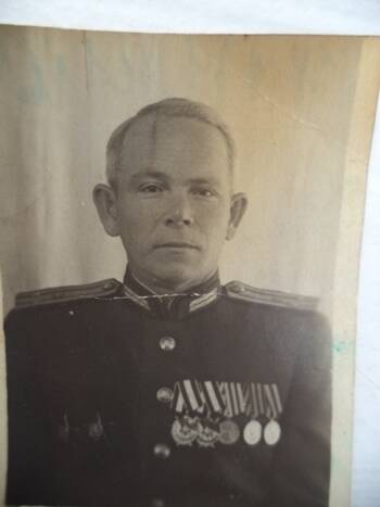 Фото: Маврин Василий Арсентьевич - участник Великой Отечественной войны.