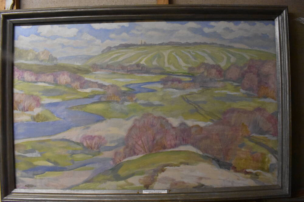 Сандамирова В.Н.(Пономарева) 
Картина Долина реки Выла