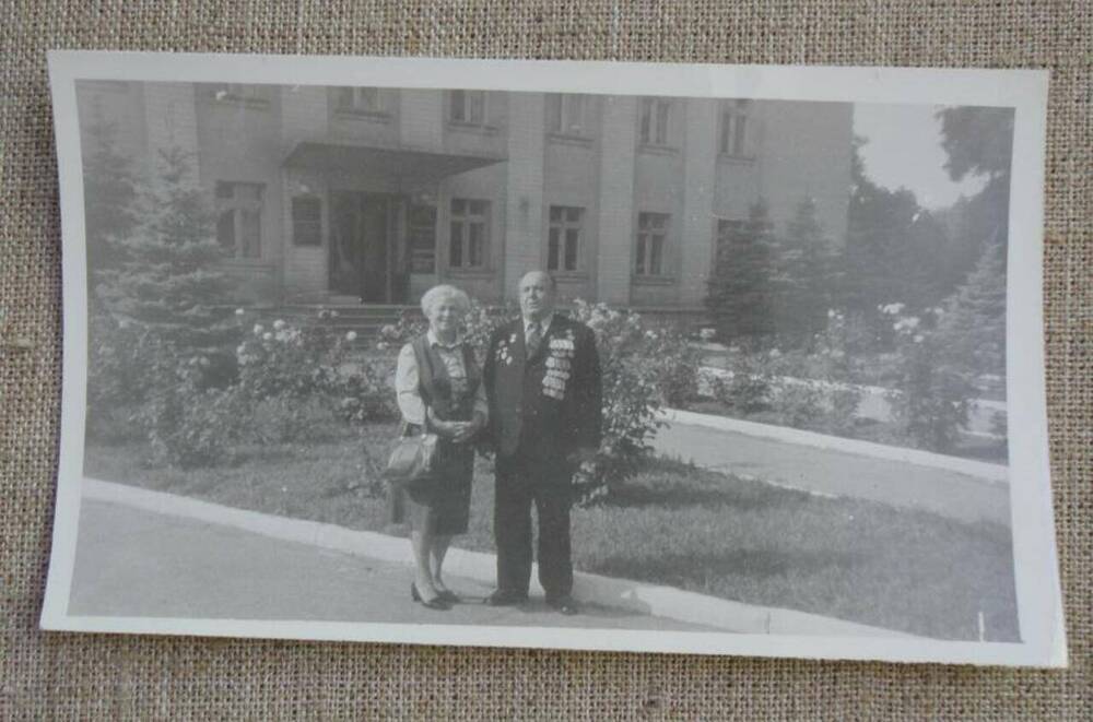 Фотография. Супруги Салата Мария Давыдовна и Вейцман Наум Исаакович.