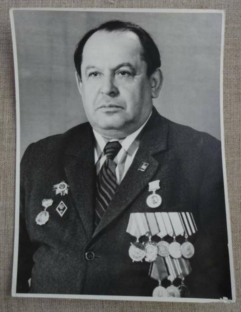 Фотография. Вейцман Наум Исаакович(1919-1994), участник Великой Отечественной войны, с 1965 по 1985 гг. директор завода Электрофидер.