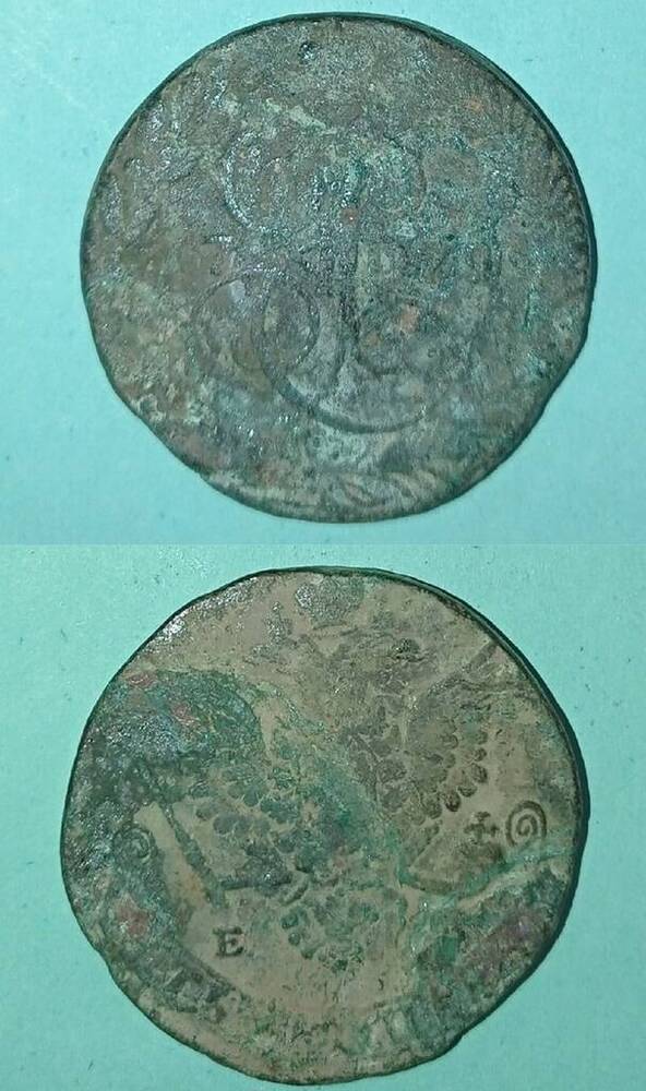 Монета 5 копеек 1779 год