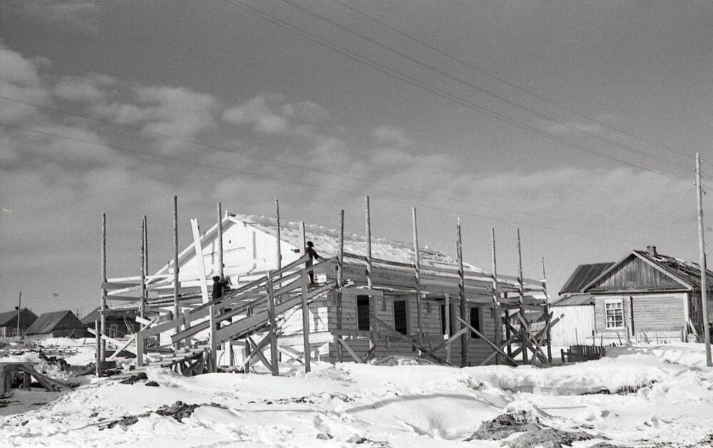 Коллекция негативов Николаевский район 1950-1980-е годы. Село Озерпах, 22 марта 1962 год