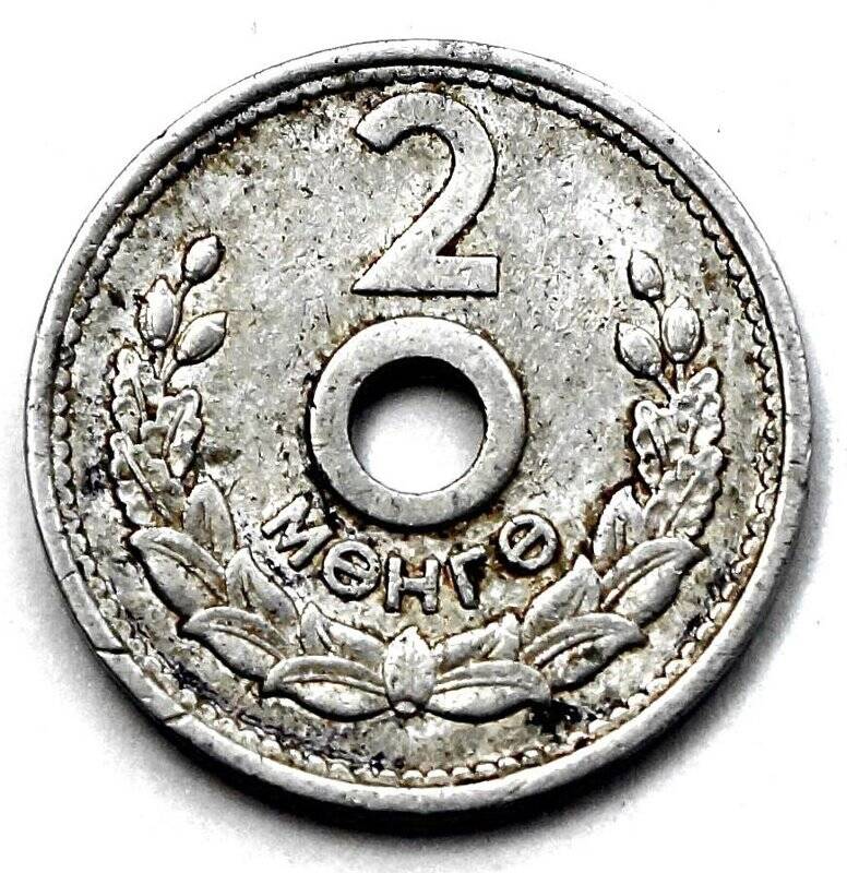 Монета 1 менге