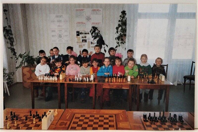Фотография. Турнир дошкольников по шахматам.