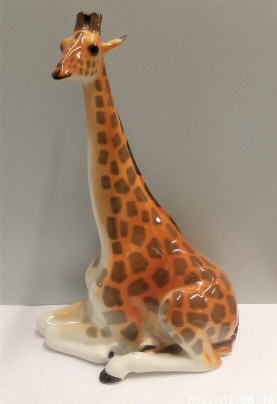 Декоративно-прикладное искусство. Скульптура Жираф . По модели 1962 г.
