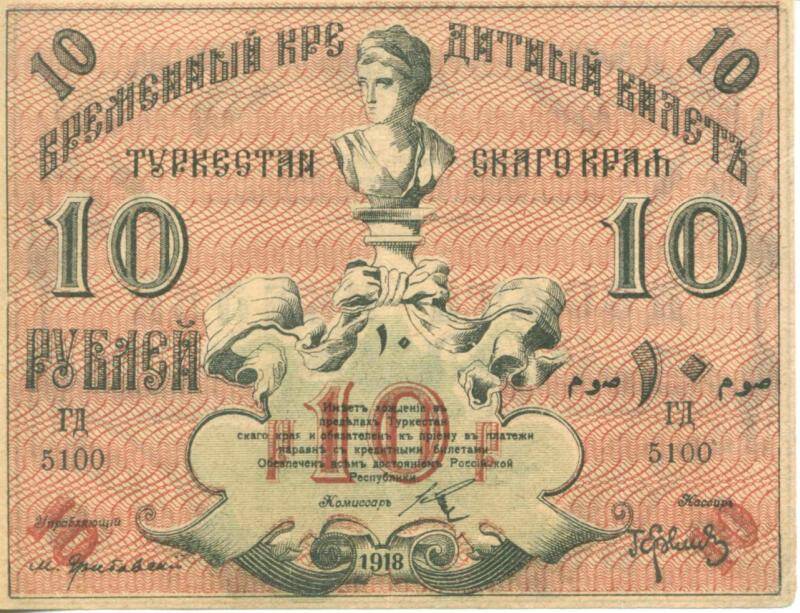 Рубли 1918 года