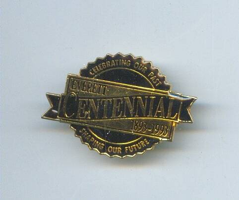 Значок «Everett Centennial 1893-1993».