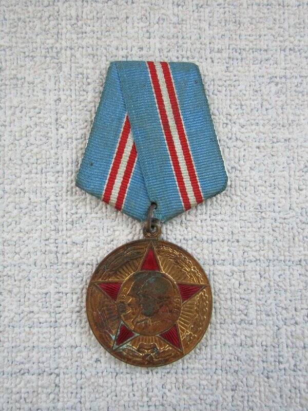 Медаль юбилейная «50 лет Вооруженных Сил СССР» Горшкова Сергея Никифоровича.