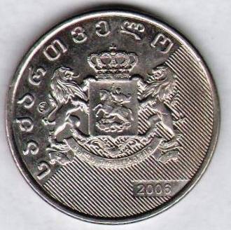 Монета иностранная. Грузия