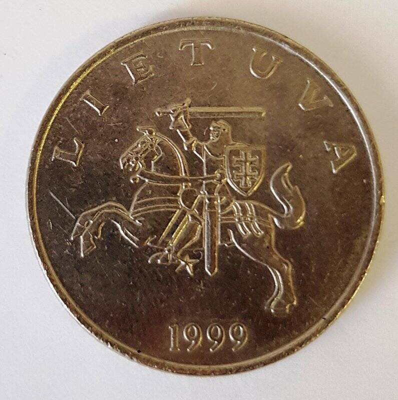 Монета иностранная. Литва