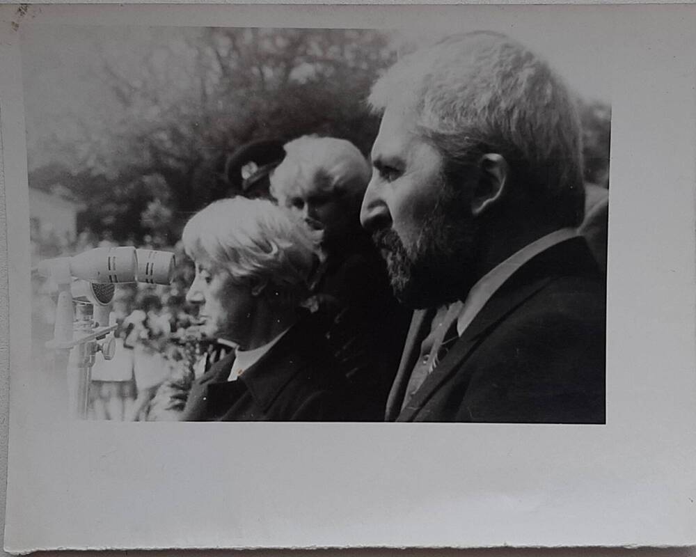 Фотография   «Митинг, посвященный открытию мемориальной доски писателю  Симонову Константину Михайловичу в г. Гулькевичи»