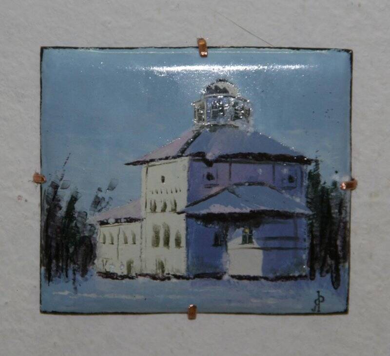 Миниатюра «Введенская церковь. г. Каргополь»