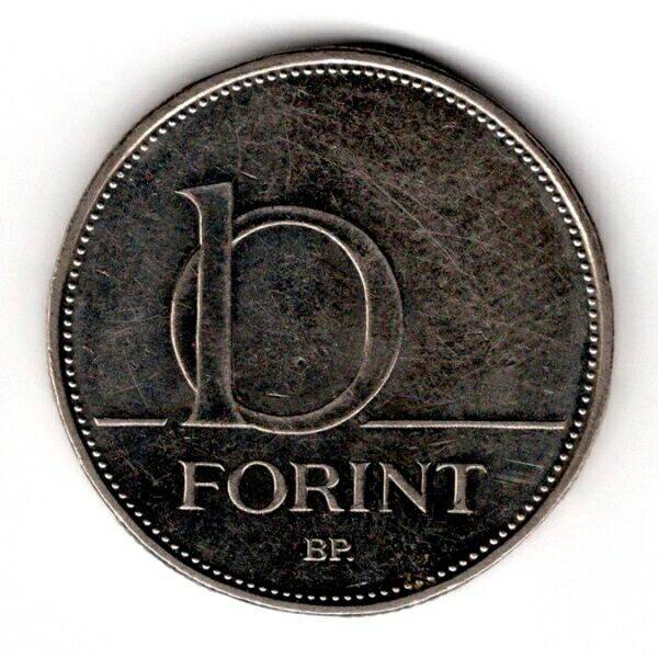 Монета. 10 форинтов